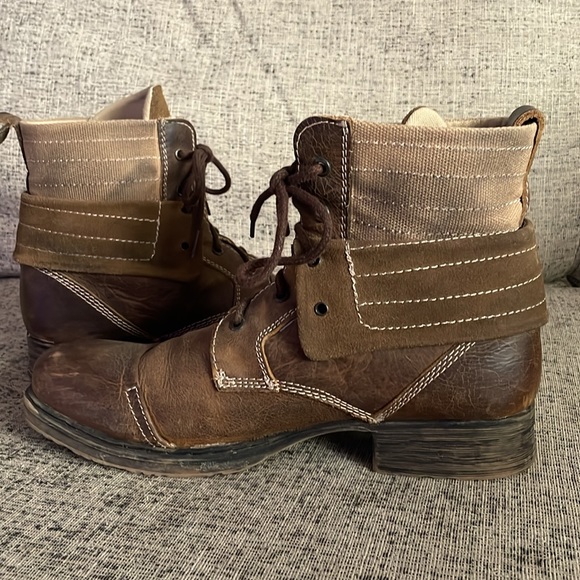 Bed Stu Men’s Chelsea  Brown Leather Boots Size 11 - Picture 6 of 13